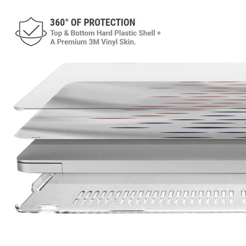 South Korea Soccer Flag MacBook Pro 16in (2019-20) Case plus Skin